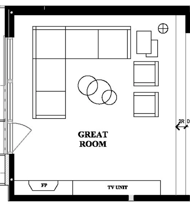 Main Floor Plan - An Interior Design Perspective on Building a New ...